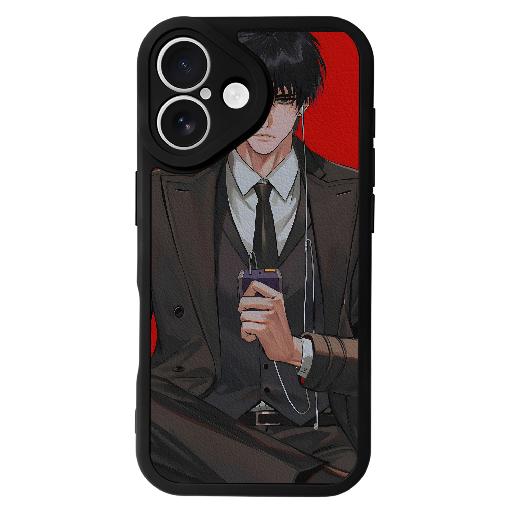（画像用） SLAM DUNK／スラムダンク 【iPhone 16シリーズ対応】シリコンスマホケース（レザー調） 材質：シリコン